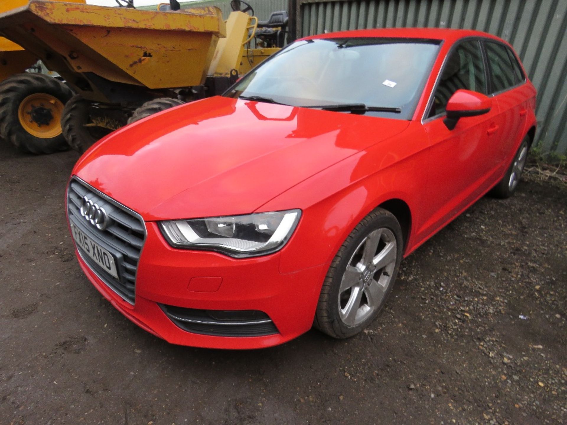 AUDI A3 4 DOOR HATCHBACK TDI REG:FX15 XNO. WITH V5, TESTED TILL 25.1.22. 1598CC DIESEL ENGINE.