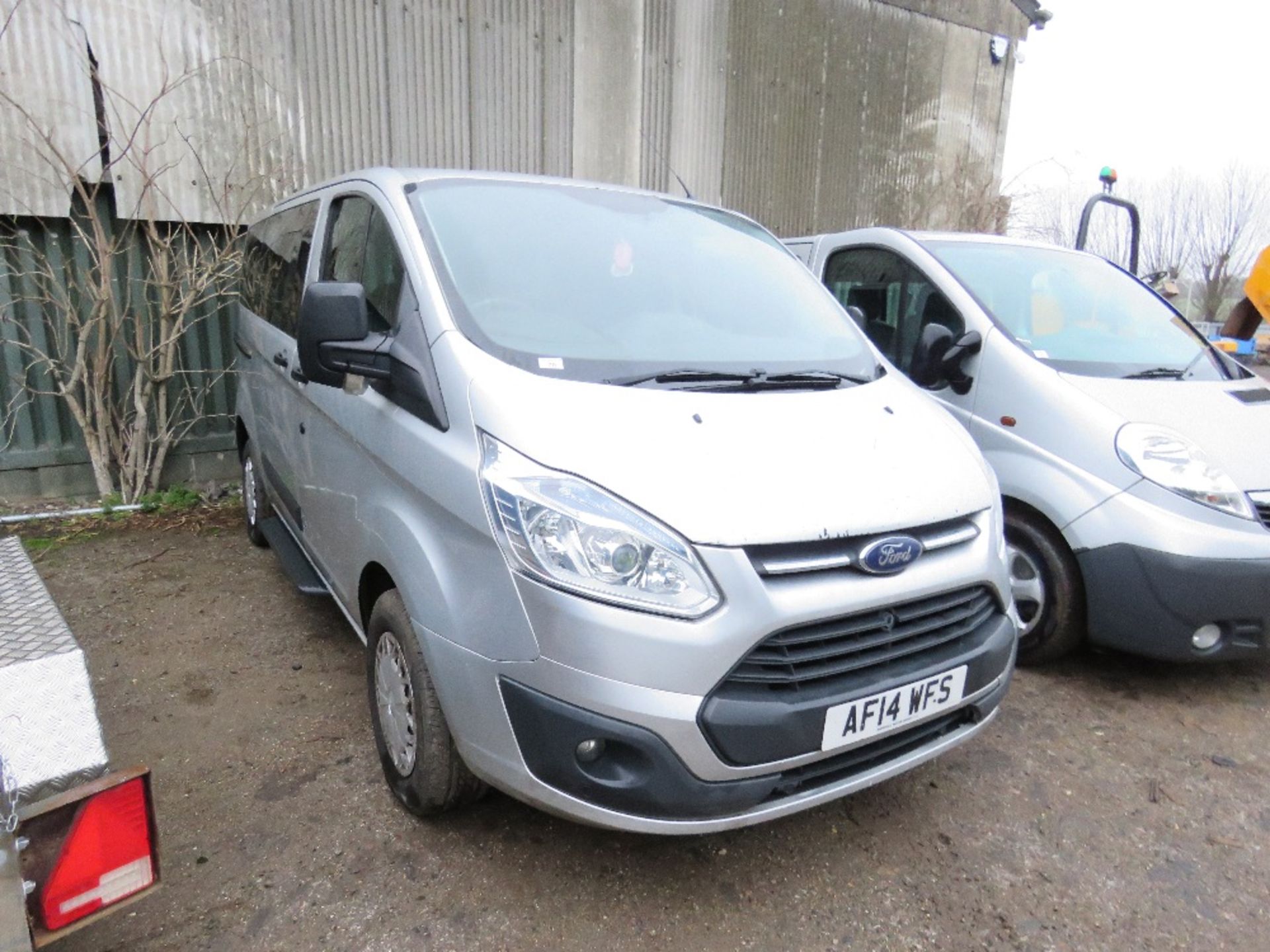 FORD TRANSIT TORNEO CUSTOM 8 SEATER MINIBUS REG: AF14 WFS. 203,435 REC MILES. TESTED TILL 31/01/22.