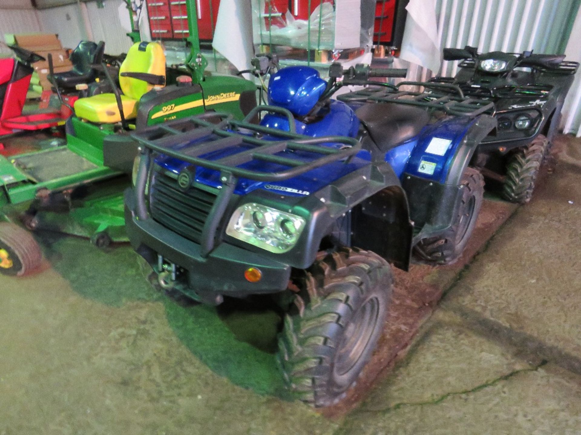 QUADZILLA CF500 SELECTABLE 4WD QUAD BIKE, YEAR 2015, 515 REC MILES. WHEN TESTED WAS SEEN TO DRIVE IN - Image 2 of 6