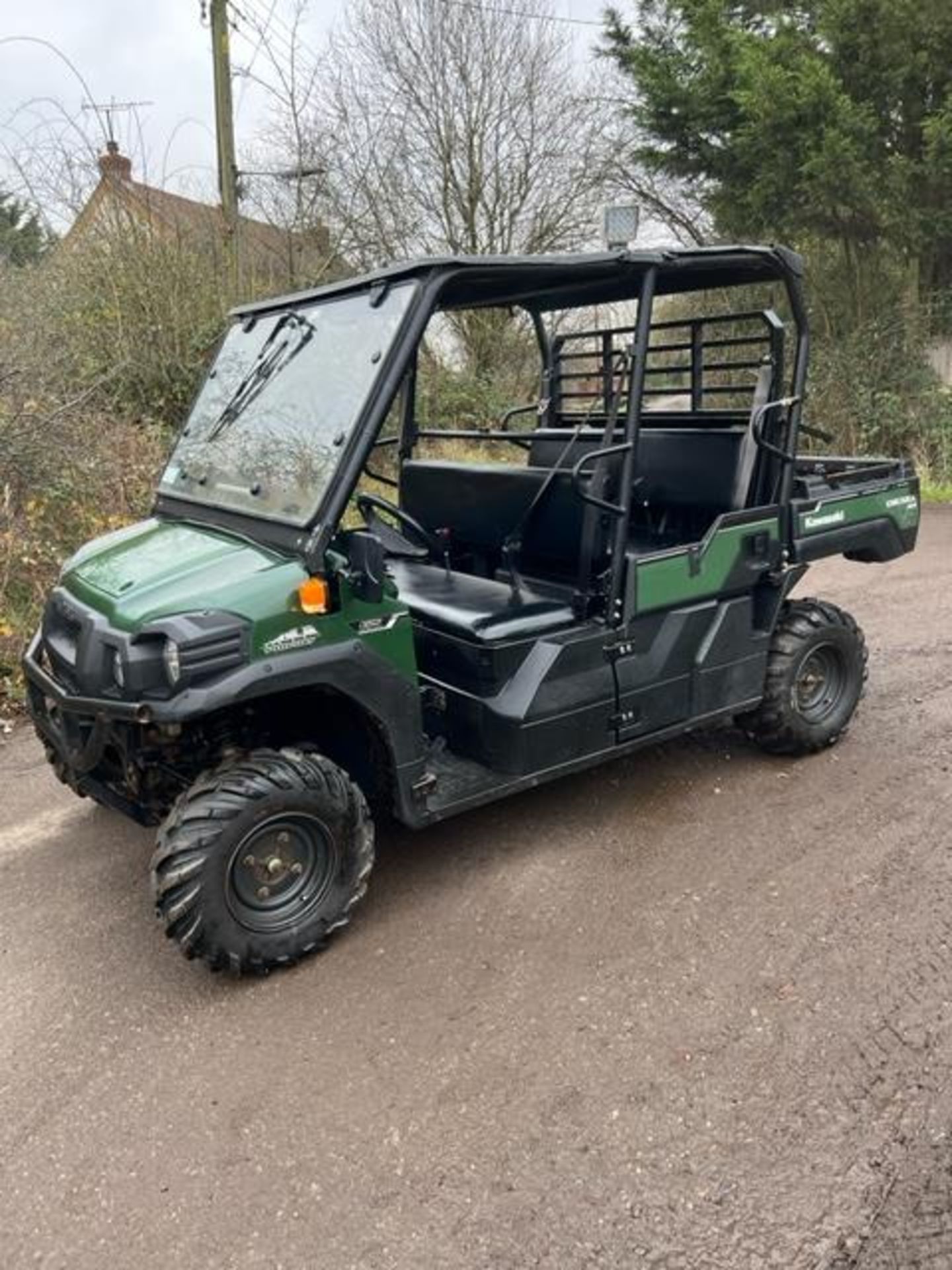 KAWASAKI MULE PRO DX RTV YEAR 2017 REGISTERED.