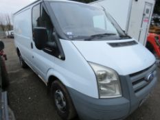 FORD TRANSIT 85 T260M FWD PANEL VAN REG:KR58 ZHZ. 150,769 REC HRS. DIRECT FROM LOCAL COMPANY SELLING