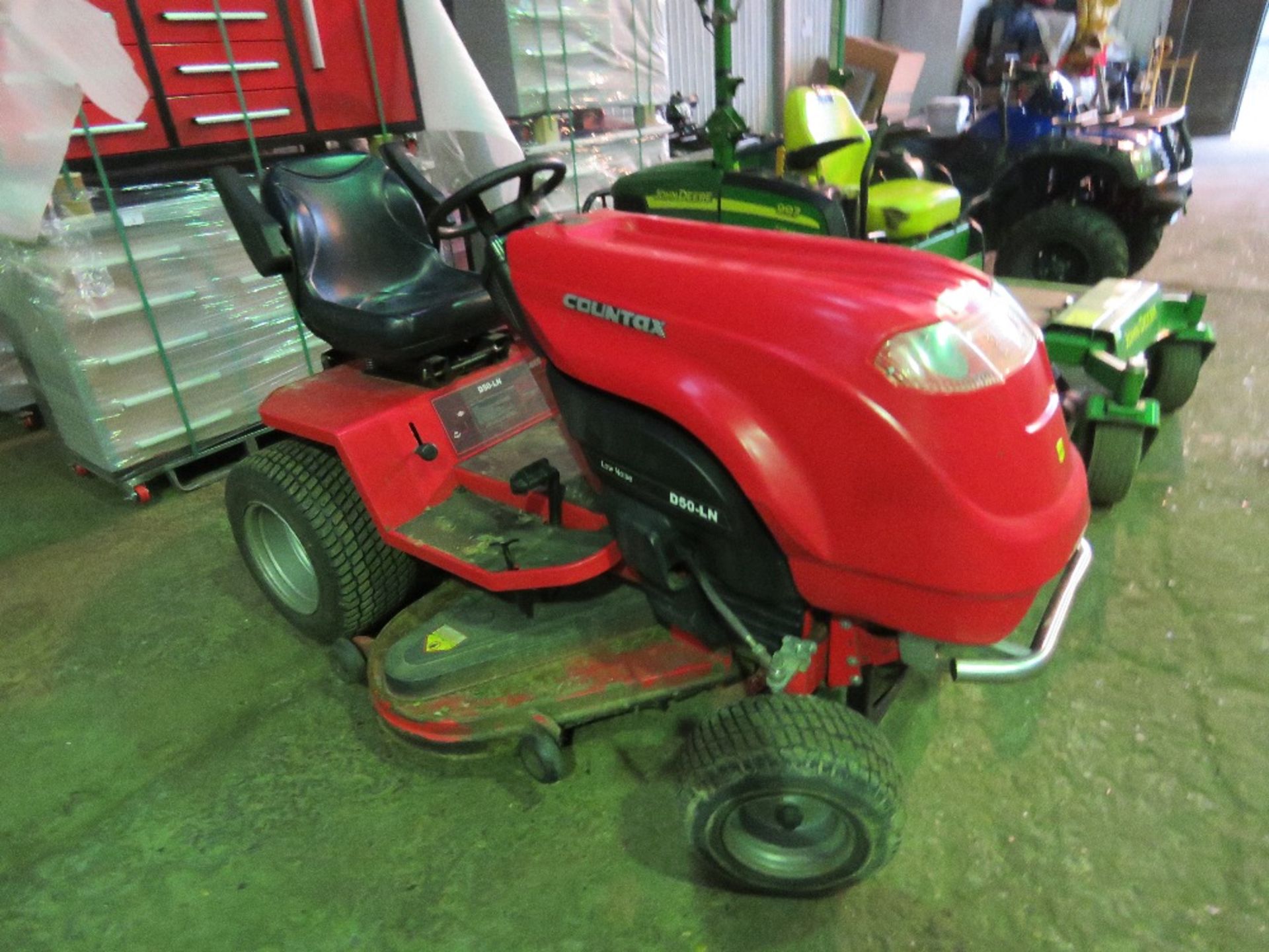 COUNTAX D50-LN DIESEL ENGINED RIDE ON MOWER, SOURCED FROM FOOTBALL CLUB HAVING PURCHASED A LARGER MA - Image 3 of 8
