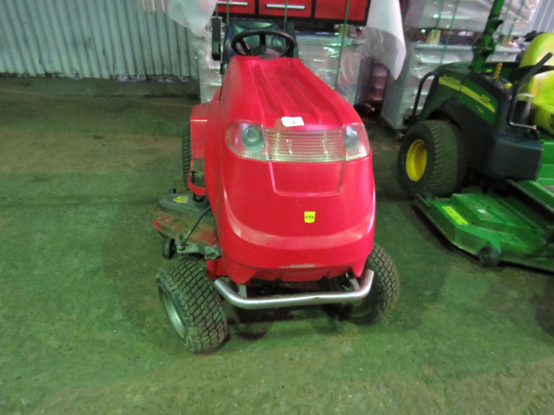 COUNTAX D50-LN DIESEL ENGINED RIDE ON MOWER, SOURCED FROM FOOTBALL CLUB HAVING PURCHASED A LARGER MA - Image 2 of 8