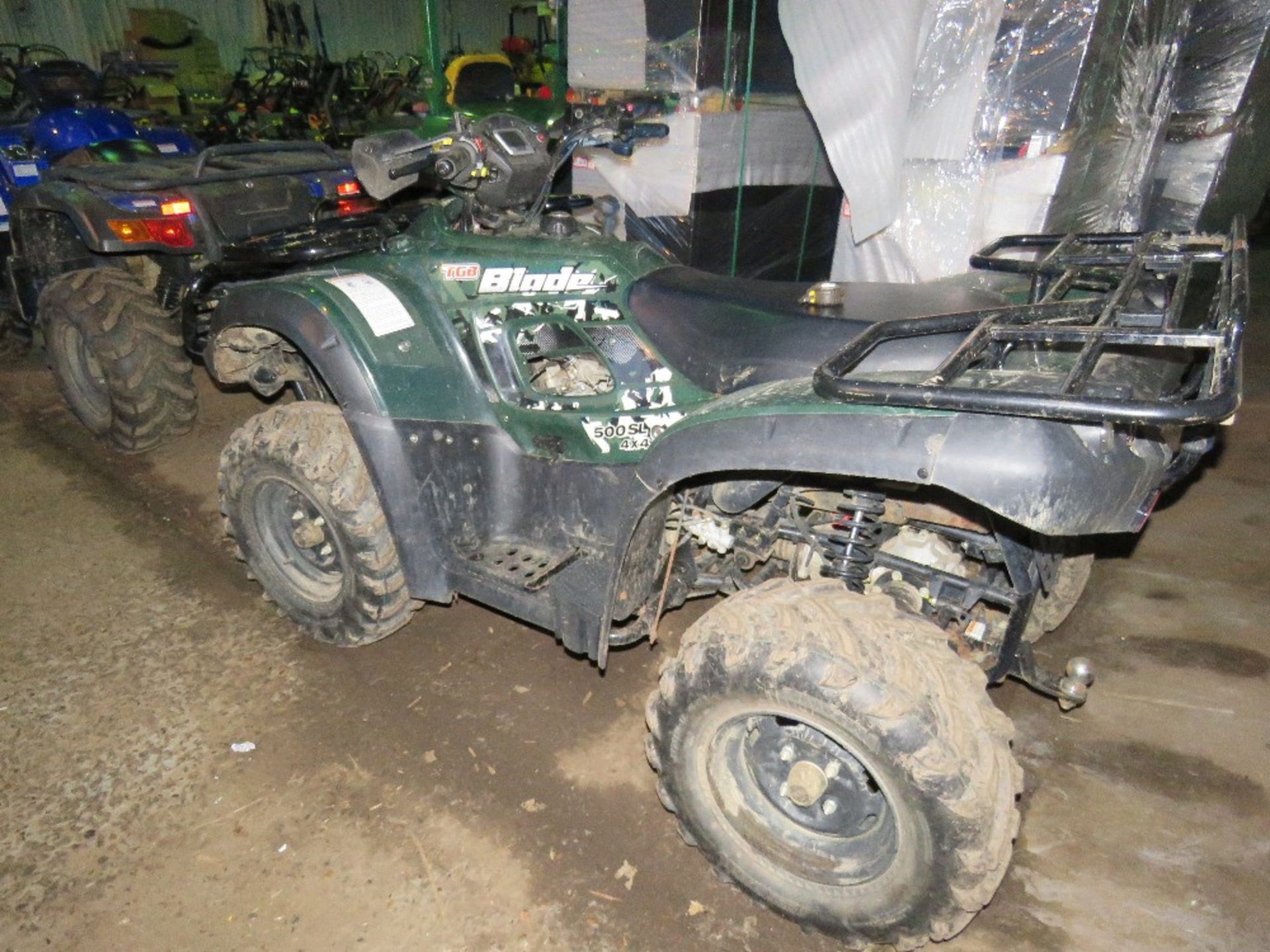 TGB/QUADZILLA BLADE 500SL SELECTABLE 4WD QUAD BIKE, YEAR 2015 APPROX, 970 REC MILES APPROX. WHEN TES - Image 3 of 7