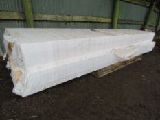 2 PACKS OF 5M LENGTH OF UNTREATED TIMBER 60NO IN TOTAL, 200MM X 60MM SIZE. THIS LOT IS SOLD UNDER TH
