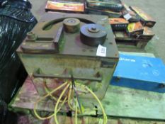 OGURA MB225 MAGNETIC REBAR BENDER WITH FORMS IN BLUE BOX AS SHOWN, 110VOLT.