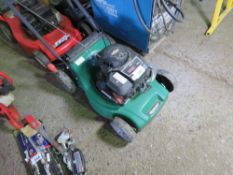 QUALCAST PETROL ENGINED LAWNMOWER. NO VAT ON HAMMER PRICE.