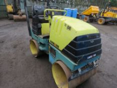 AMMANN AV12 DOUBLE DRUM ROLLER, YEAR 2012. 570 REC HOURS. SN:TFAAV12EYC0012706. DIRECT FROM LOCAL CO