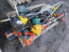 PALLET OF ASSORTED STRIMMERS FOR SPARES. THIS LOT IS SOLD UNDER THE AUCTIONEERS MARGIN SCHEME, THERE