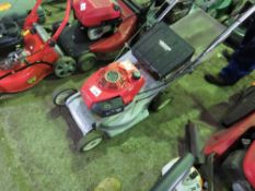 HONDA PETROL ENGINED LAWNMOWER. THIS LOT IS SOLD UNDER THE AUCTIONEERS MARGIN SCHEME, THEREFORE NO V