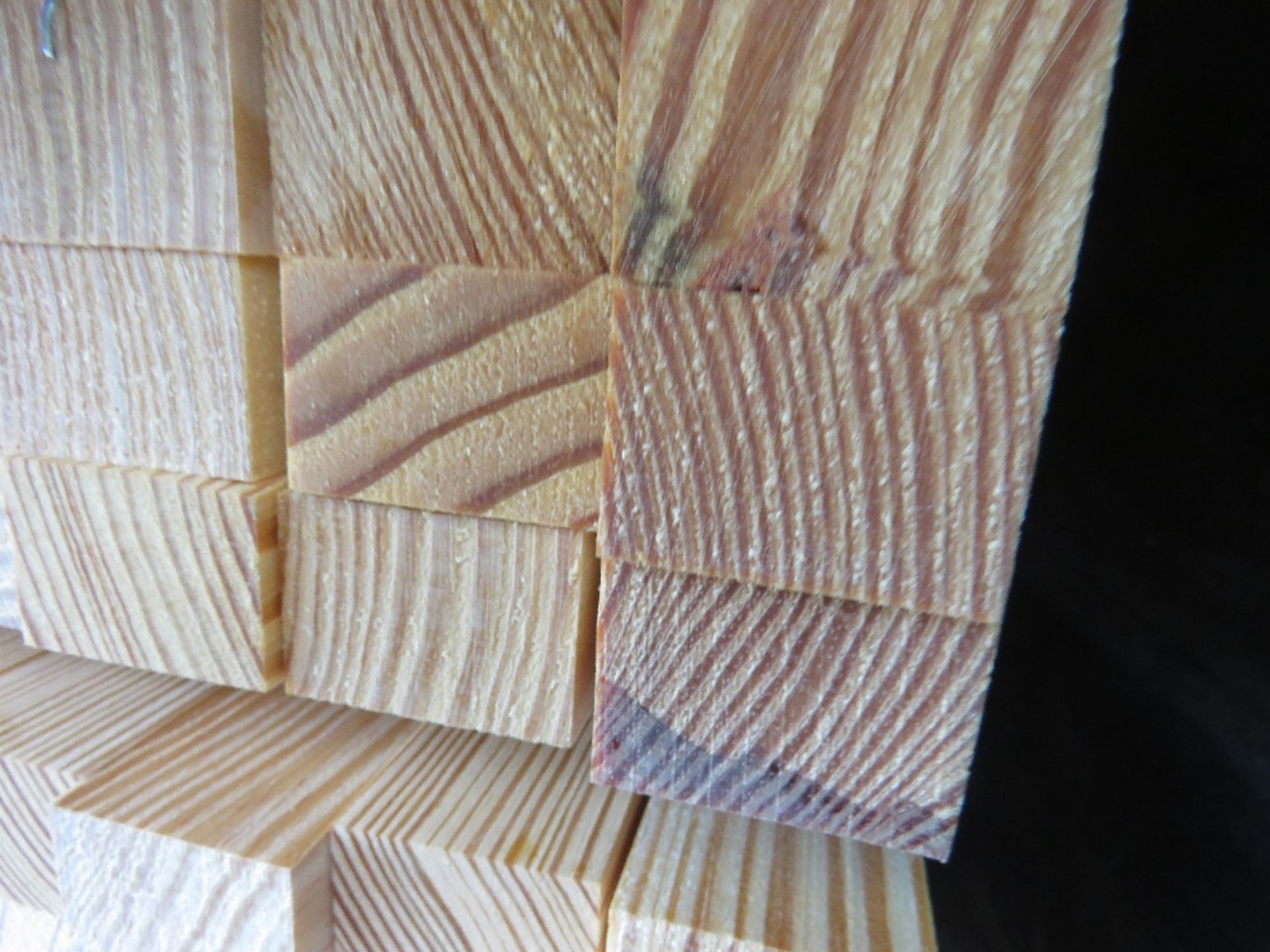 LARGE STACK OF 2 X BUNDLES OF UNTREATED TIMBERS 1.8-2.1M LENGTH APPROX , 30MM X 45MM APPROX. - Image 3 of 3