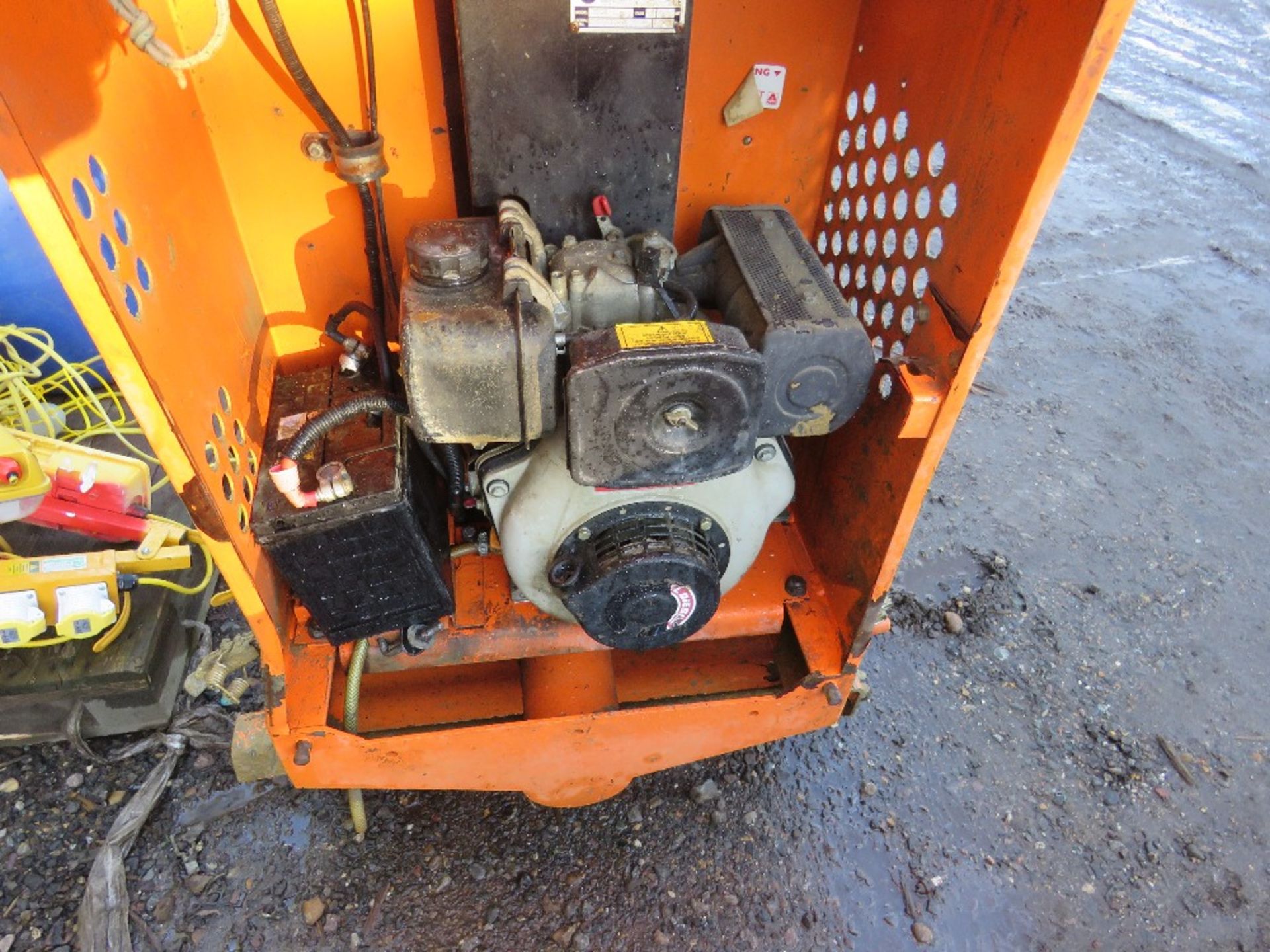 BELLE DIESEL SITE MIXER. ELECTRIC START YANMAR ENGINE. YEAR 2014. SOURCED FROM COMPANY LIQUIDATION. - Image 3 of 5