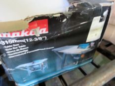 MAKITA 315MM 240VOLT POWERED TABLE SAW. WAREHOUSE CLEARANCE ITEM, NOT FULLY INSPECTED, SOME PARTS MA