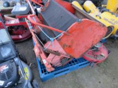 WESTWOOD SWEEPER AND DECK PARTS. THIS LOT IS SOLD UNDER THE AUCTIONEERS MARGIN SCHEME, THEREFORE NO