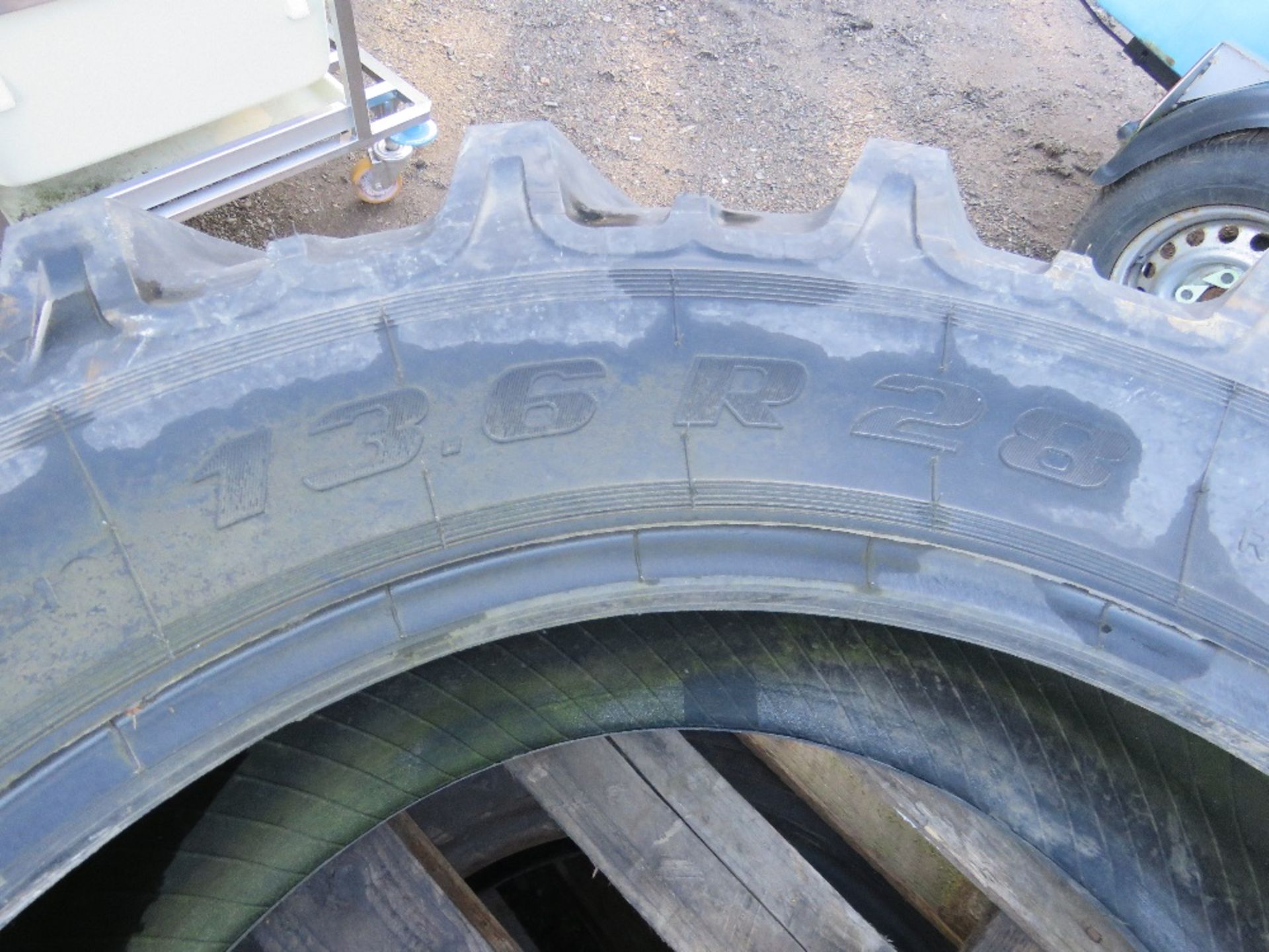 KORMORAN AGRICULTURAL TYRE. SIZE:13.6R28. - Image 2 of 2