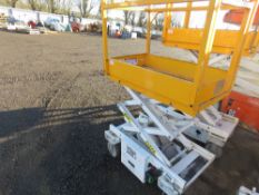 HYBRID HBP3.6 YELLOW BATTERY POWERED ACCESS PLATFORM, 3.6M MAX WORKING HEIGHT. PN:E04/10220. WHEN TE