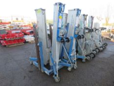 GENIE SL10 MANUAL OPERATED MATERIAL LIFT UNIT. NO FORKS. DIRECT FROM LOCAL COMPANY.