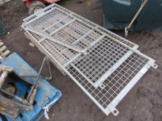 2 X IFOR WILLIAMS MESH SIDE SECTIONS. THIS LOT IS SOLD UNDER THE AUCTIONEERS MARGIN SCHEME, THEREFOR