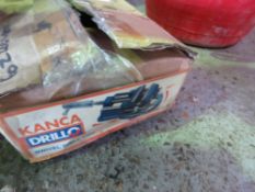 KANGA DRILL VICE, LITTLE USED. NO VAT CHARGED ON THE HAMMER PRICE OF THIS LOT.