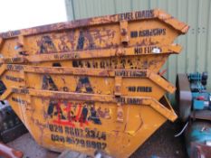 STACK OF 4 X CHAIN LIFT SKIPS, FLOORS LOOKED SOUND FROM INITIAL INSPECTION.