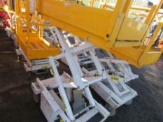 HYBRID HBP3.6 YELLOW BATTERY POWERED ACCESS PLATFORM, 3.6M MAX WORKING HEIGHT. PN:E04/10210. WHEN TE