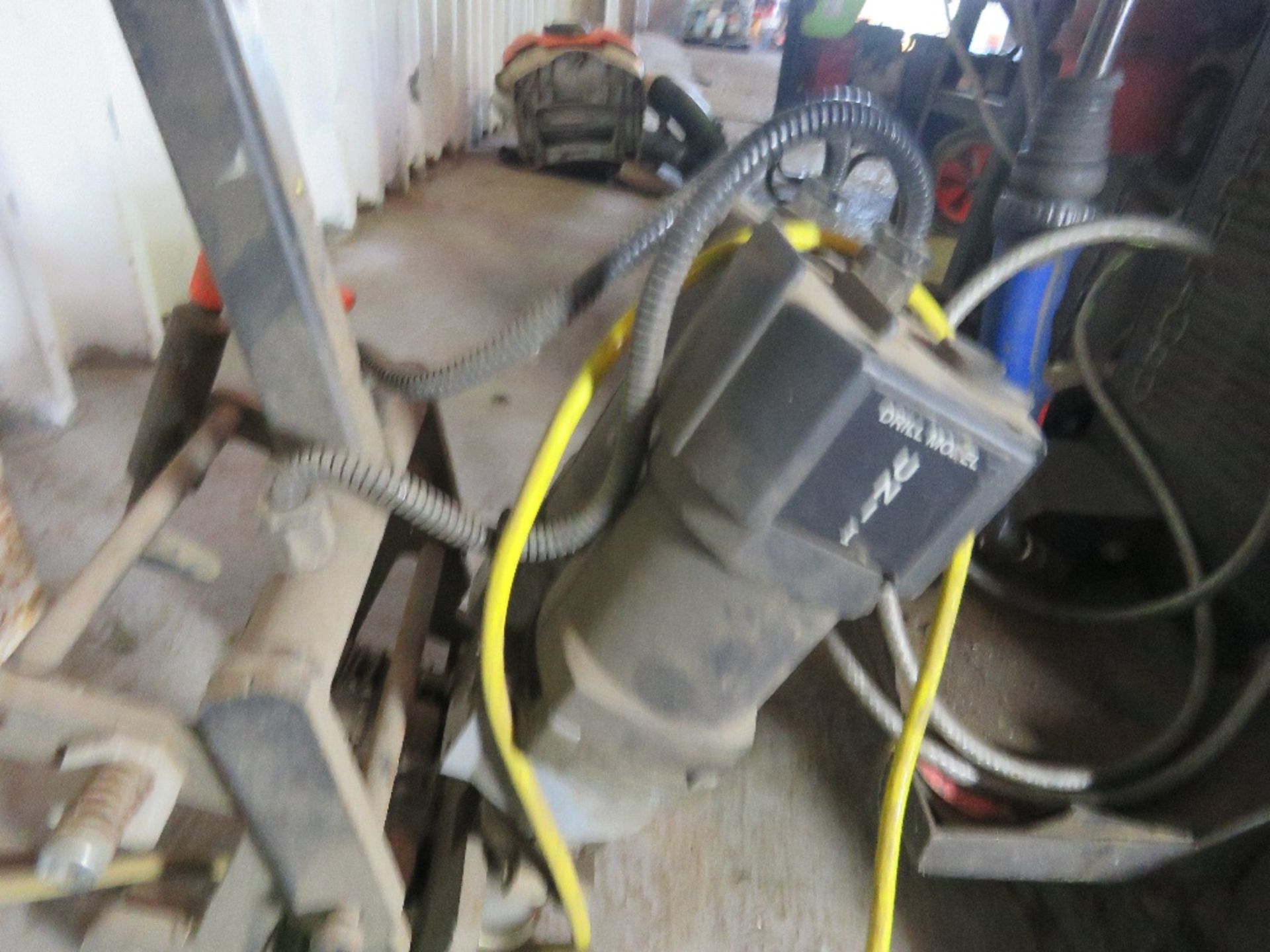 ROTOMAG TWIN HEADED BEAM/RAIL DRILL UNIT WITH CLAMP HEAD, 110VOLT. - Image 2 of 5