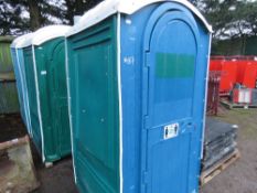 PORTABLE SITE / EVENTS TOILET, DIRECT FROM LOCAL COMPANY AS PART OF THEIR FLEET RENEWAL.