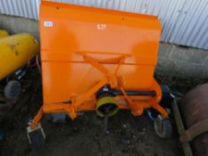 TRACTOR MOUNTED FLAIL MOWER, 1.2M WIDTH. NEW BELTS RECENTLY FITTED. THIS LOT IS SOLD UNDER THE AUCTI