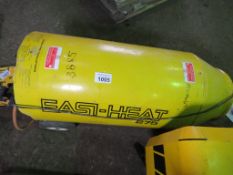 EASIHEAT 110VOLT PROPANE HEATER.THIS LOT IS SOLD UNDER THE AUCTIONEERS MARGIN SCHEME, THEREFORE NO V