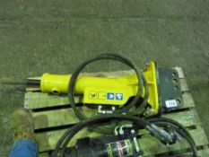 ARROWHEAD EXCAVATOR BREAKER FITS 25 OR 30MM PINS. THIS LOT IS SOLD UNDER THE AUCTIONEERS MARGIN SCHE