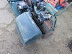 ATCO B24 ELECTRIC START CYLINDER MOWER WITH BOX. 5HP BRIGGS AND STRATTON ENGINE. NO VAT ON HAMMER PR
