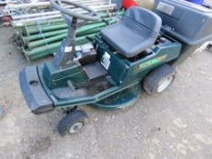 HAYTER HERITAGE 10/30 RIDE ON MOWER WITH COLLECTOR. BATTERY NOT FITTED, UNTESTED.