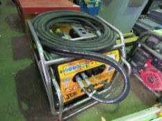 JCB BEAVER HYDRAULIC PACK WITH HOSE ( NO GUN) . WHEN TESTED WAS SEEN TO RUN AND APPEARED TO PRESSURI