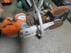 STIHL TS350 PETROL SAW WITH A DISC.