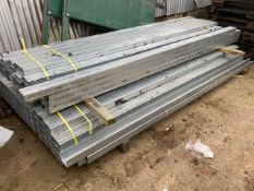 LARGE QUANTITY OF KINGSPAN BASE TRUNK AND STUD WORK METAL, SURPLUS TO REQUIREMENTS. 3100MM LENGTH AN