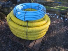 WATER PIPE AND COILED DUCTING PIPE. THIS LOT IS SOLD UNDER THE AUCTIONEERS MARGIN SCHEME, THEREFORE