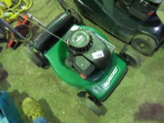 QUALCAST PETROL MOWER. THIS LOT IS SOLD UNDER THE AUCTIONEERS MARGIN SCHEME, THEREFORE NO VAT WILL