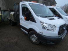 FORD TRANSIT AWD PORTABLE TOILET SERVICE TRUCK, REG:GH16 MGU. WITH V5. TEST TILL 23RD MARCH 2022.DIR