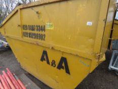 LARGE SIZED ENCLOSED CHAIN LIFT WASTE SKIP.