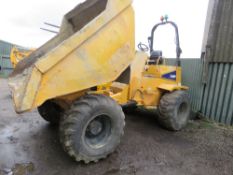 THWAITES 9 TONNE DUMPER WITH PERKINS ENGINE. YEAR 2007 BUILD. 5566 REC HOURS, PN:D112. SN:SLCM490ZZ7