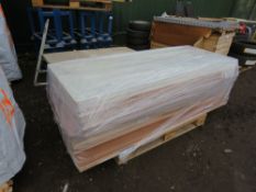 STACK OF 14 NO DOORS, UNUSED. SOURCED FROM COMPANY CLOSURE. THIS LOT IS SOLD UNDER THE AUCTIONEERS M