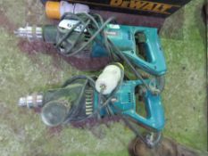 2 X MAKITA 110VOLT CORE DRILLS. SOURCED FROM COMPANY LIQUIDATION. THIS LOT IS SOLD UNDER THE AUCTIO