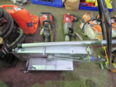 PROBST MANUAL BLOCK PAVING SPLITTER, UNUSED. NO VAT CHARGED ON THE HAMMER PRICE OF THIS LOT.