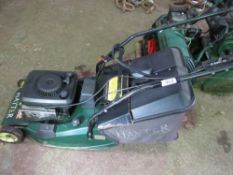HAYTER HARRIER 48 ELECTRIC START ROLLER PETROL MOWER, WITH BOX/COLLECTOR. THIS LOT IS SOLD UNDER TH