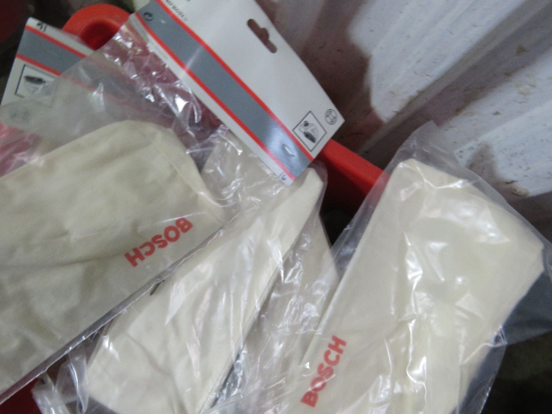 UNUSED BOSCH DUST COLLECTING BAGS. - Image 3 of 3