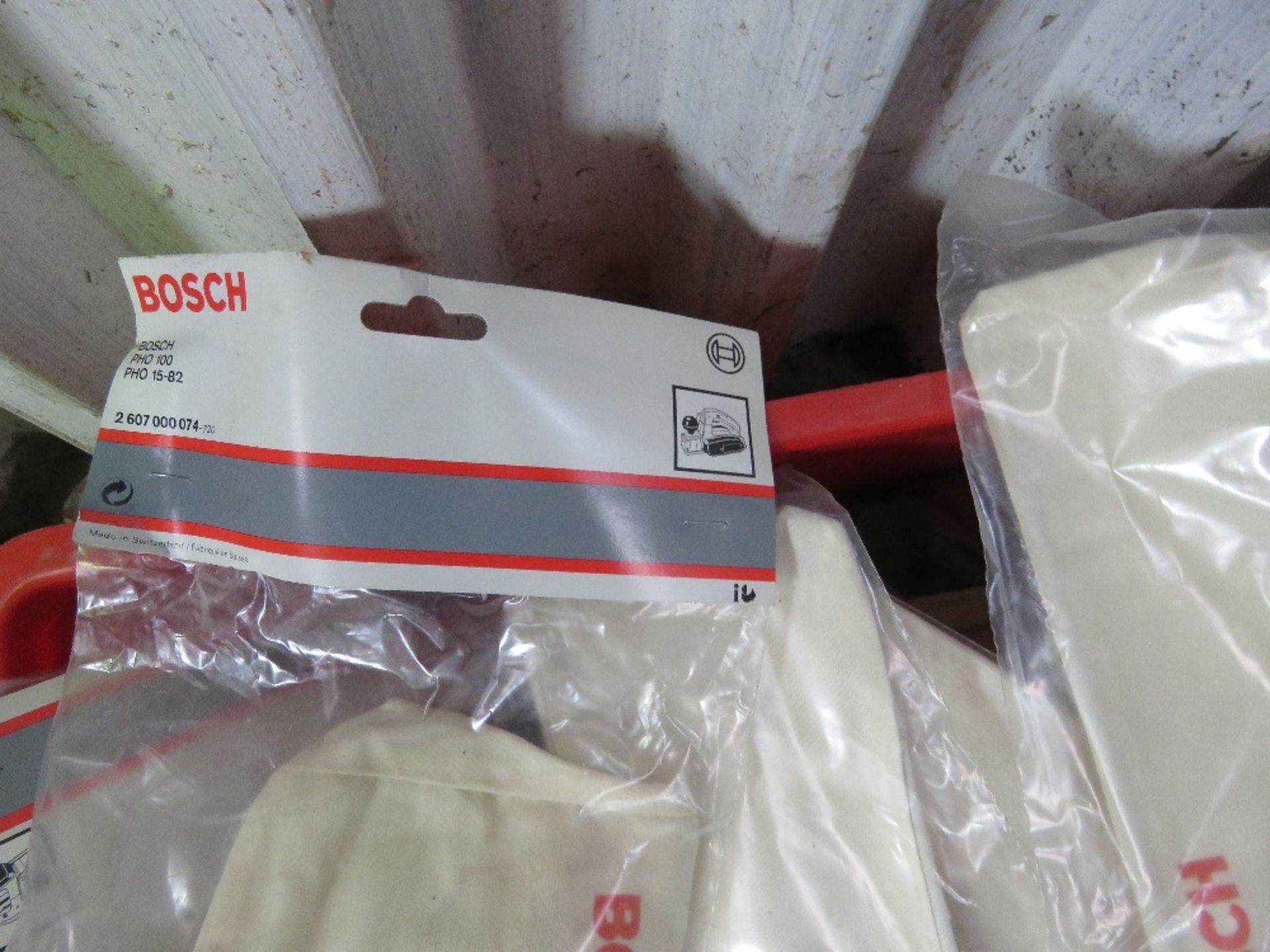UNUSED BOSCH DUST COLLECTING BAGS. - Image 2 of 3