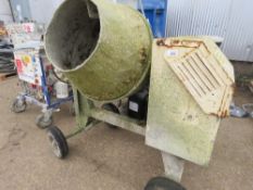 YANMAR ENGINED DIESEL SITE MIXER. WHEN TESTED WAS SEEN TO START, RUN AND DRUM TURNED. SOURCED FROM D