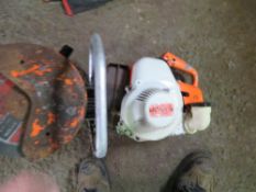 STIHL TS350 PETROL SAW WITH A DISC.