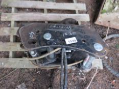 WHITES HYDRAULIC QUICK HITCH FOR EXCAVATOR, 50MM PINS.