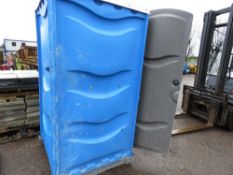 PORTABLE SITE TOILET. THIS LOT IS SOLD UNDER THE AUCTIONEERS MARGIN SCHEME, THEREFORE NO VAT WILL BE